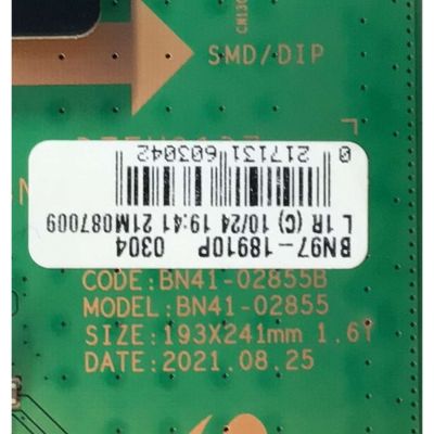 MAIN PARA TV SAMSUNG NEO QLED 4K UHD SMART TV / NUMERO DE PARTE BN94-17292Z / BN41-02855B / BN97-18910P / BN9417292Z / PANEL CY-TA065FMHVAH / DISPLAY T650QVN08.J / BN96-52616A / MODELO QN65QN90AAF / QN65QN90AAFXZA / QN65QN90AAFXZA CQ60 - Imagen 3